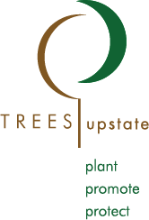 TreesUpstate logo vertical with tagline